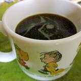 甘味は黒蜜♪な大人コーヒー